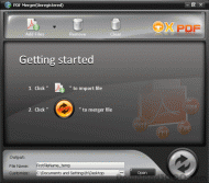 OX PDF Merger screenshot
